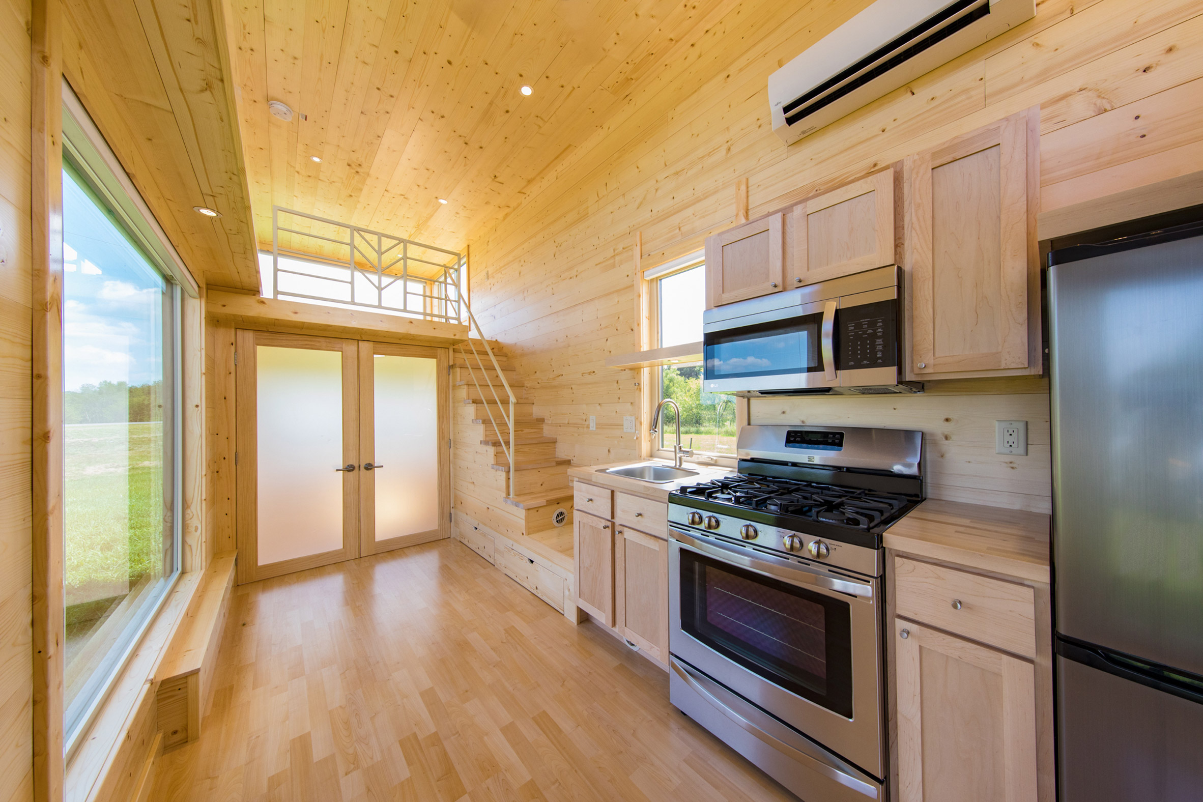 Escape One XL is a two-storey micro home on wheels-2