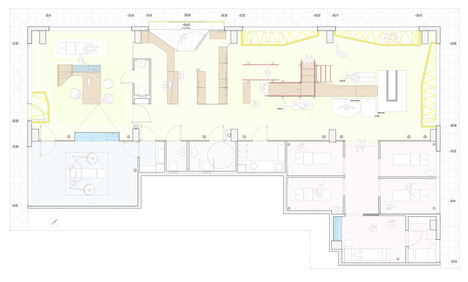 色彩与光代谢视角下的全方位康复中心设计-52
