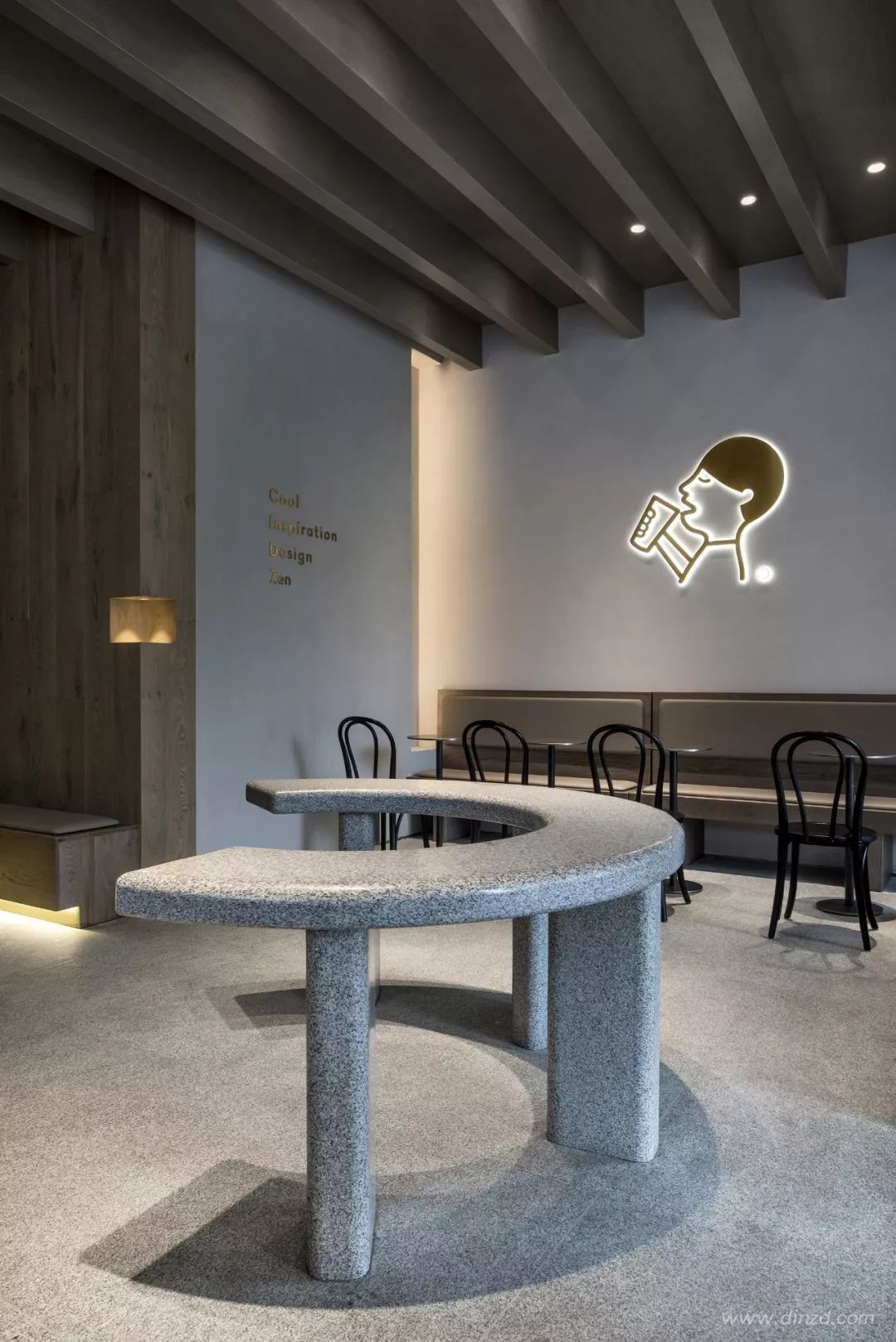 喜茶南宁万象城店 | 城市山水间的残缺之美-12