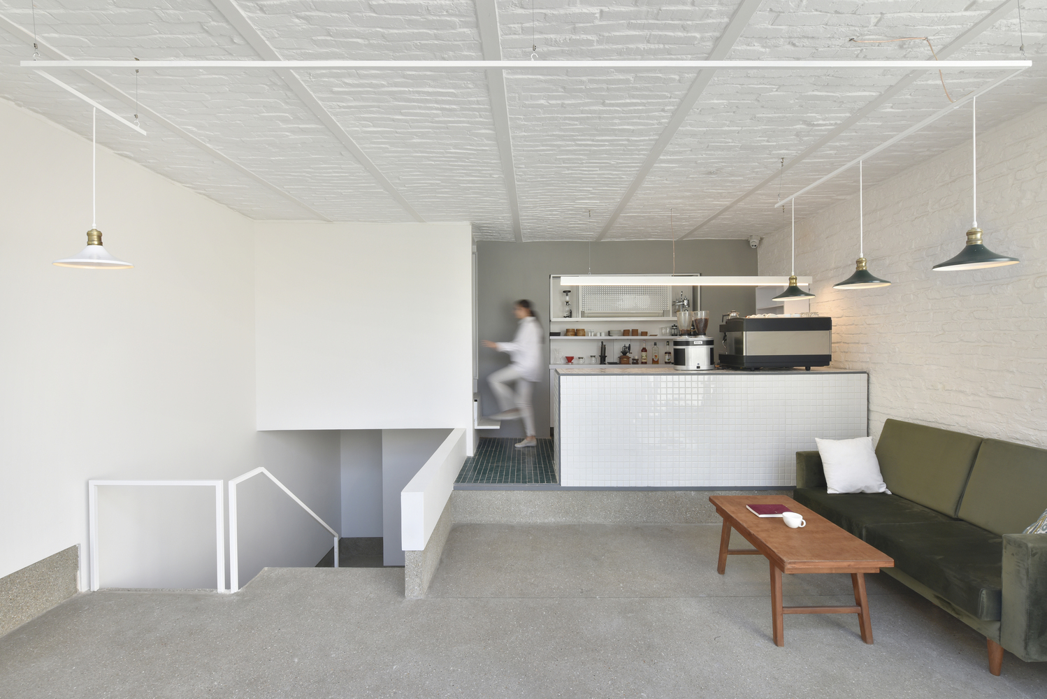 伊朗 Tehran JEE Gallery 嵌套式景观画廊设计丨伊朗德黑兰丨Alborz Nazari,Amin Hosseinirad-17