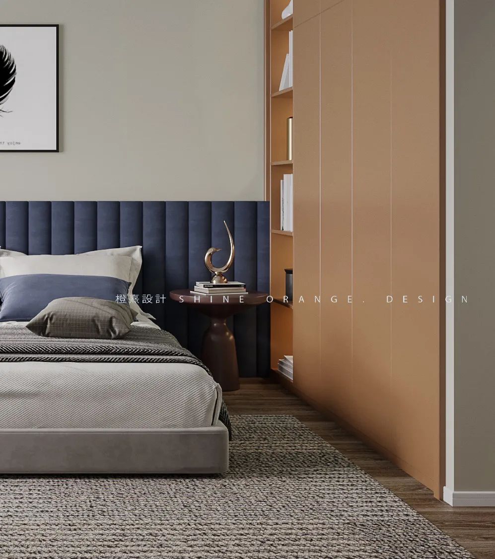 《橙熹设计》全案设计,侘寂风格,自然简约-55