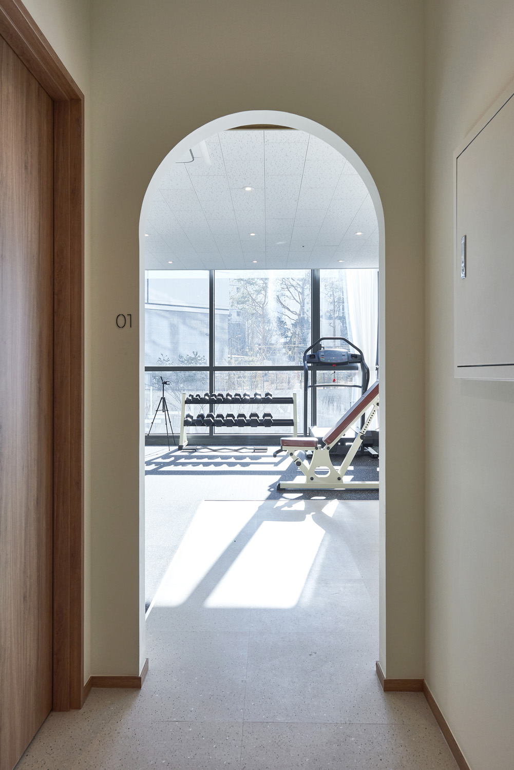 31 坪白色与木质的极简主义宠物店设计-22