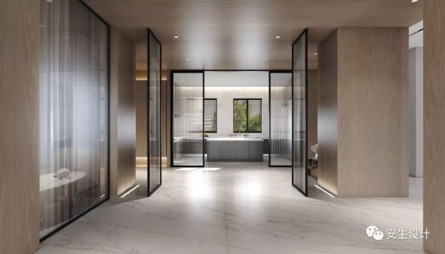 浙江柯桥 1000+㎡顶级现代别墅设计-33