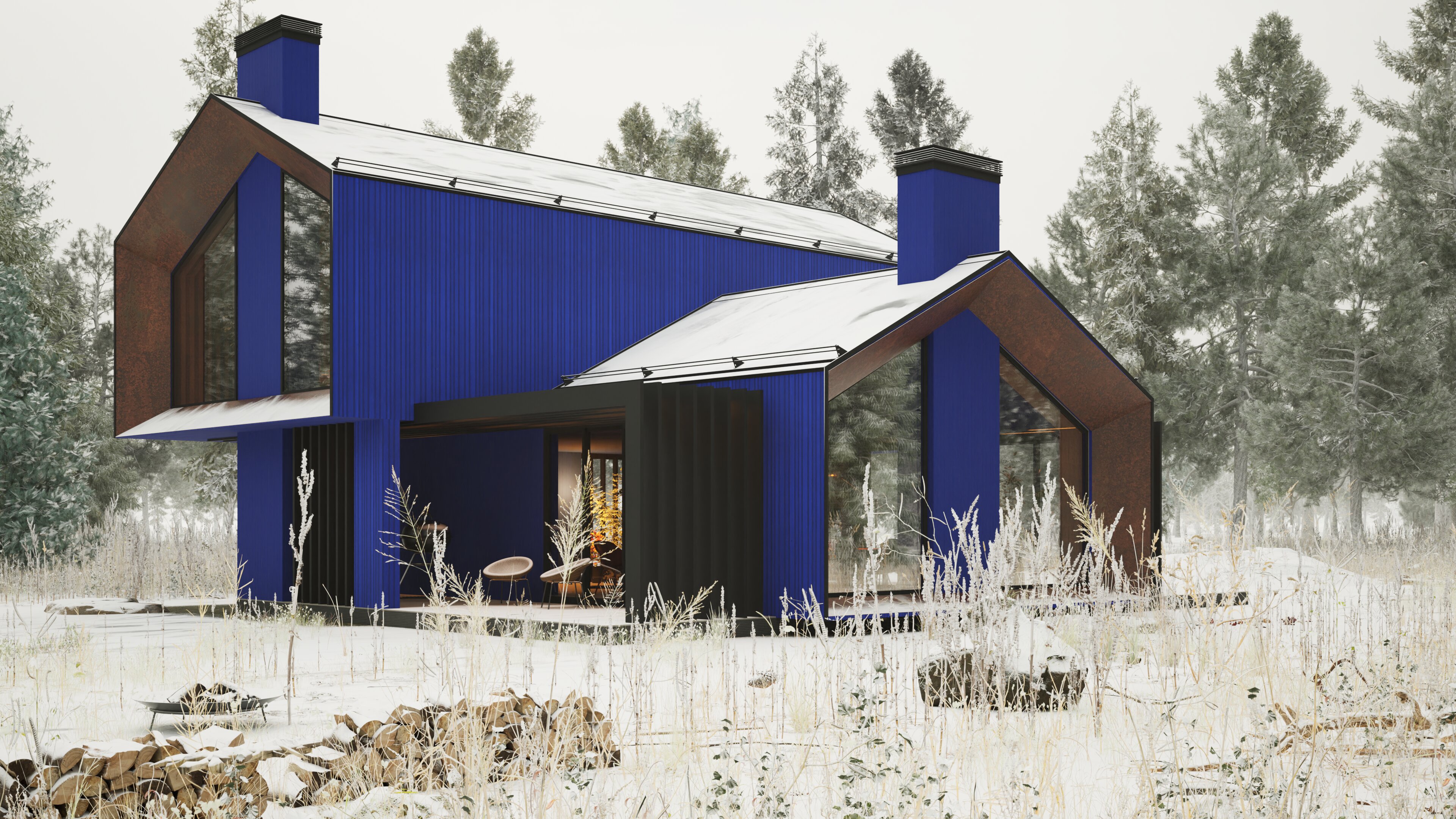 Barn house 私人住宅设计-3