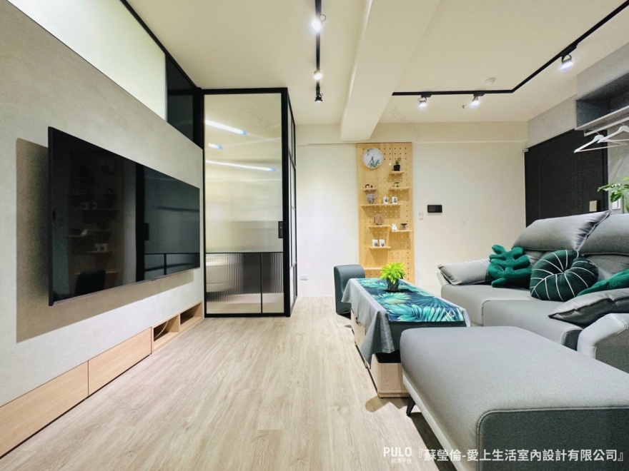 高雄15坪小宅装潢设计丨中国高雄丨愛上生活室內設計有限公司-1
