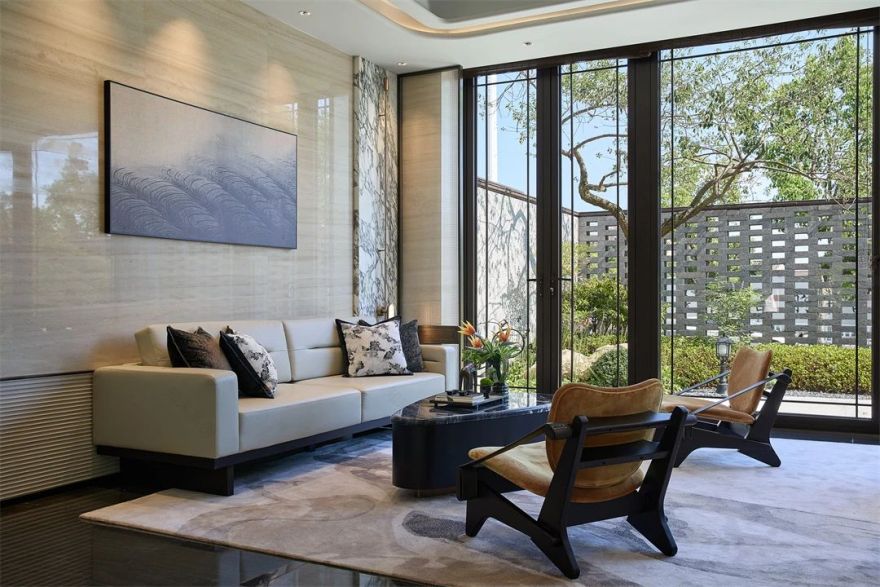 江畔云墅售楼处丨中国台州丨郑仕樑室内设计(苏州)有限公司-35