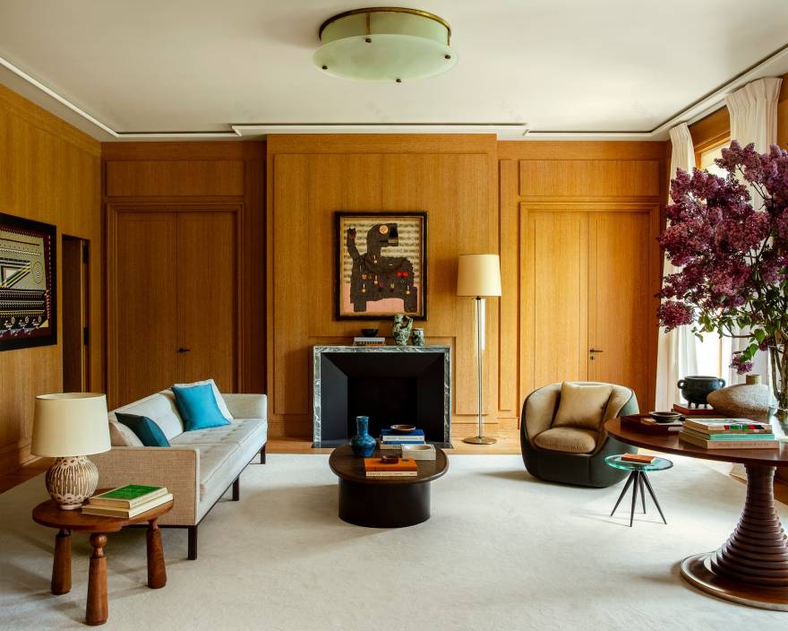 巴黎梦幻公寓 | 艺术藏品的优雅展示-19