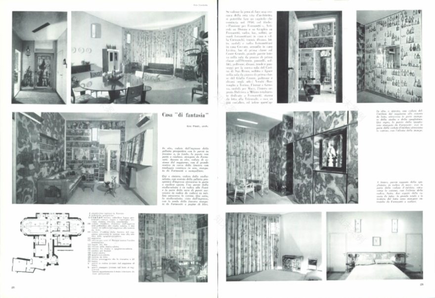 Gio Ponti的“幻想之屋”丨意大利米兰-53