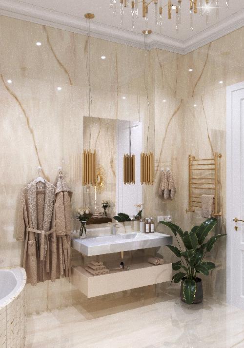 莫斯科郊外高档住宅室内设计丨俄罗斯莫斯科-44