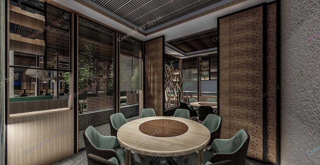 中低端大众餐饮店设计案例-16