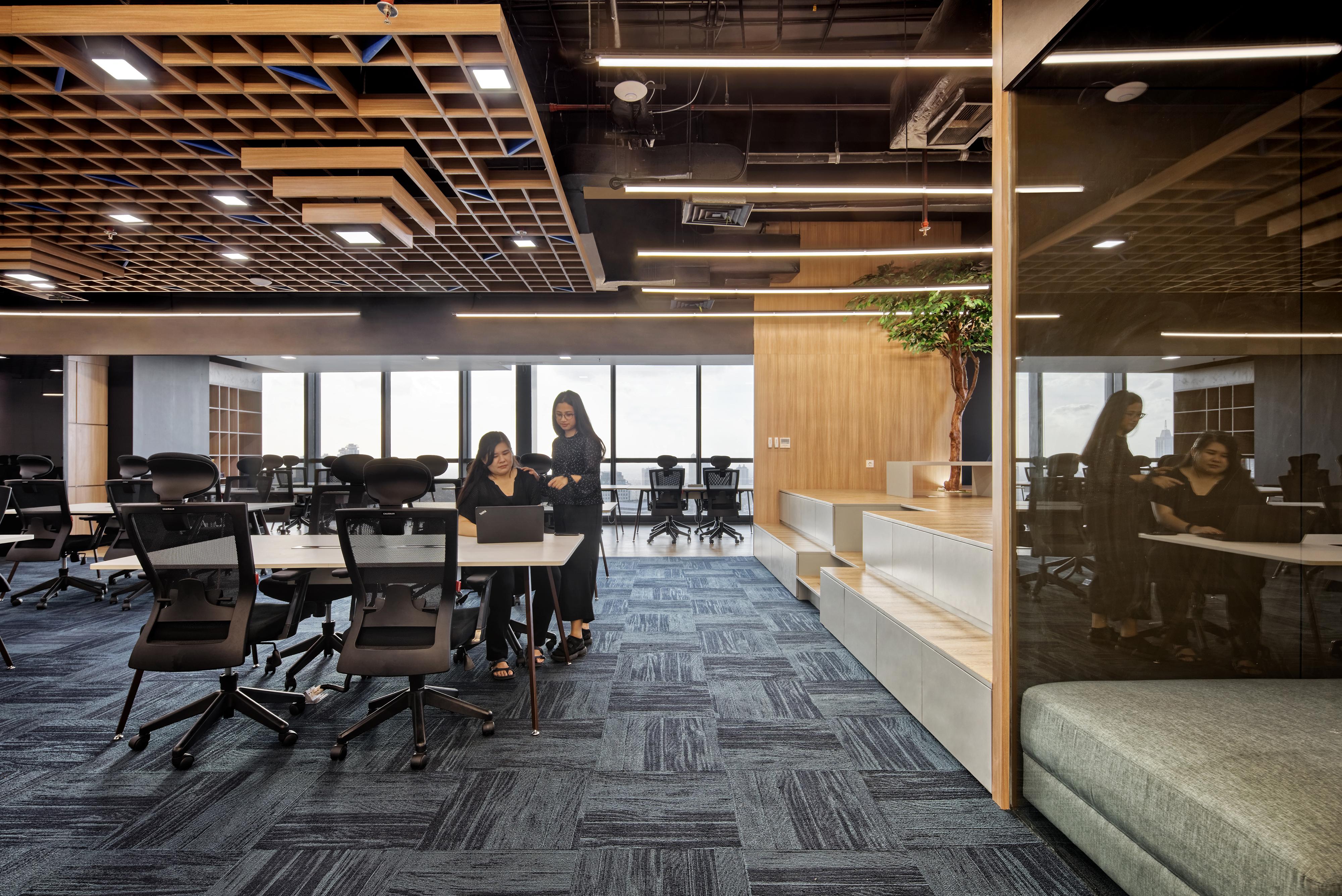 工业风中的灵动雅致——SKHA Consulting 办公室设计-13