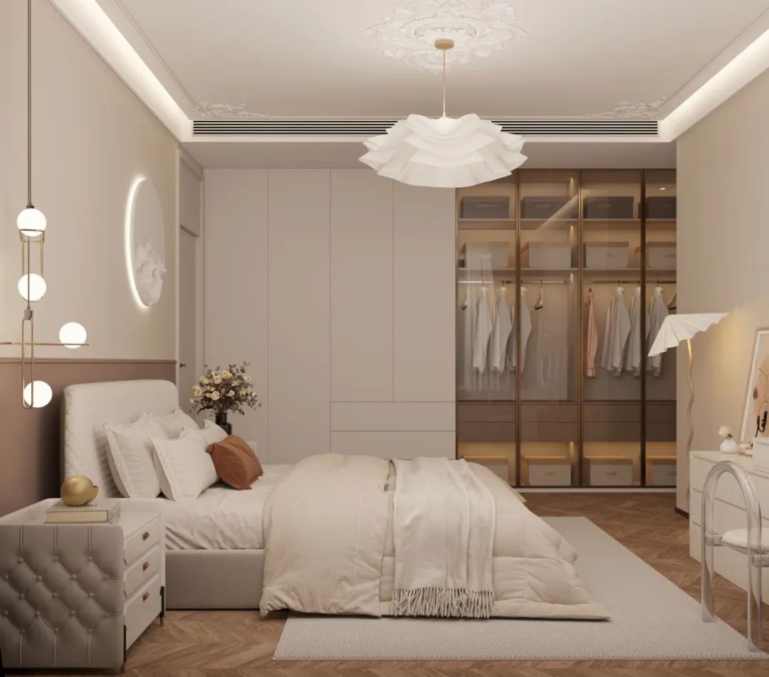 方案 | YJD：天风云墅305㎡，奶油轻法式！-23