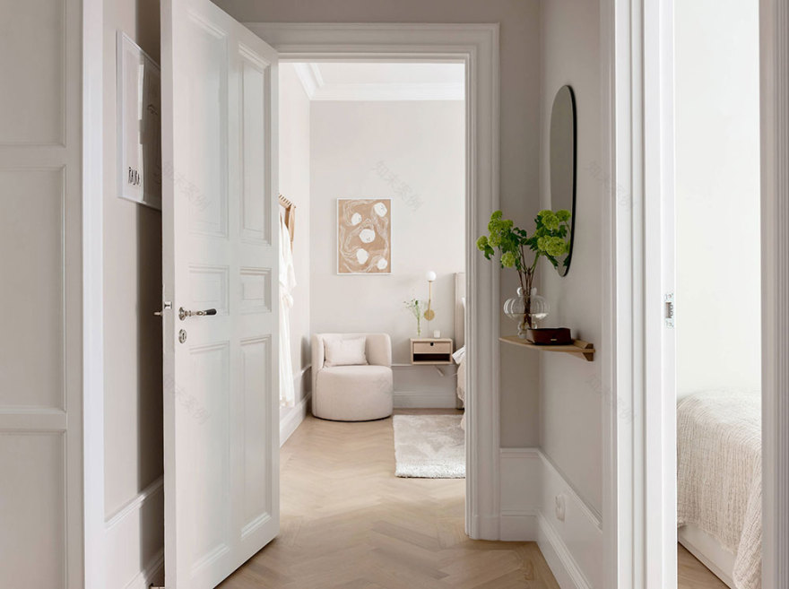 斯德哥尔摩温馨自然的公寓设计-13