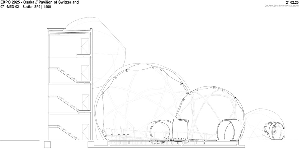 大阪世博会瑞士馆丨日本大阪丨Manuel Herz Architects-51