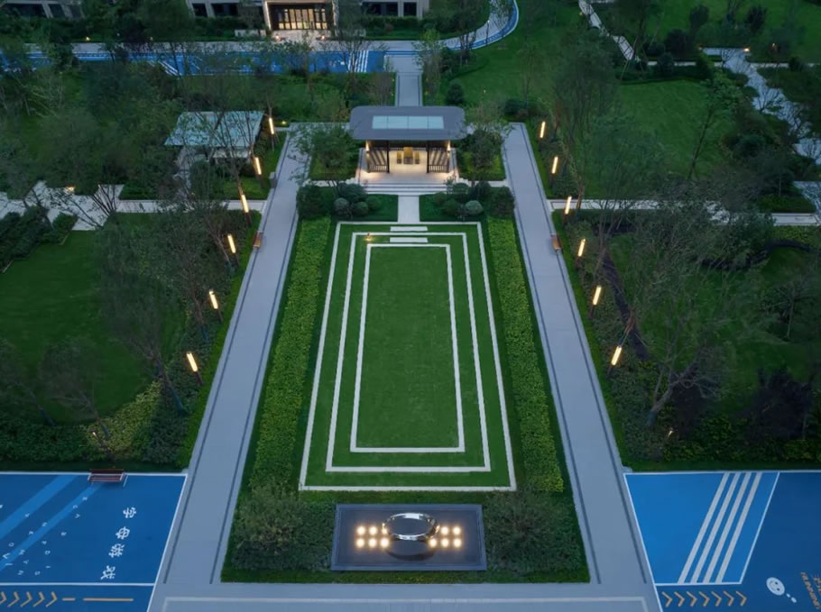 华侨城青白江粼港樾府景观设计丨中国成都丨基准方中成都景观事业部-42