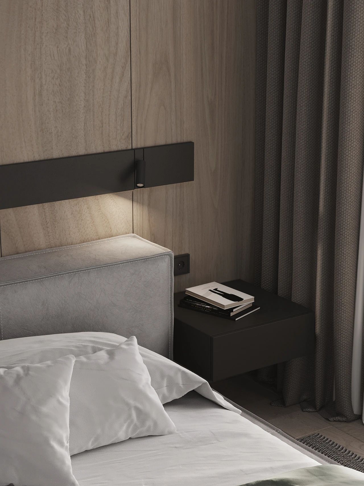 现代简约北欧风家居空间设计丨俄罗斯丨Aspecta Studio-19