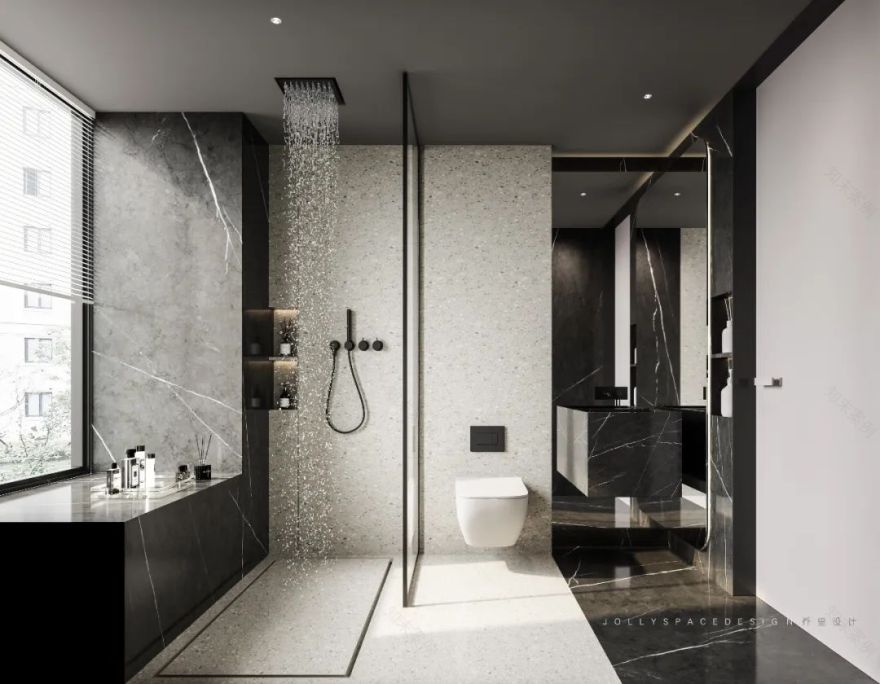 东莞璞邸 | 曲线之美,诠释顶层复式住宅设计-27