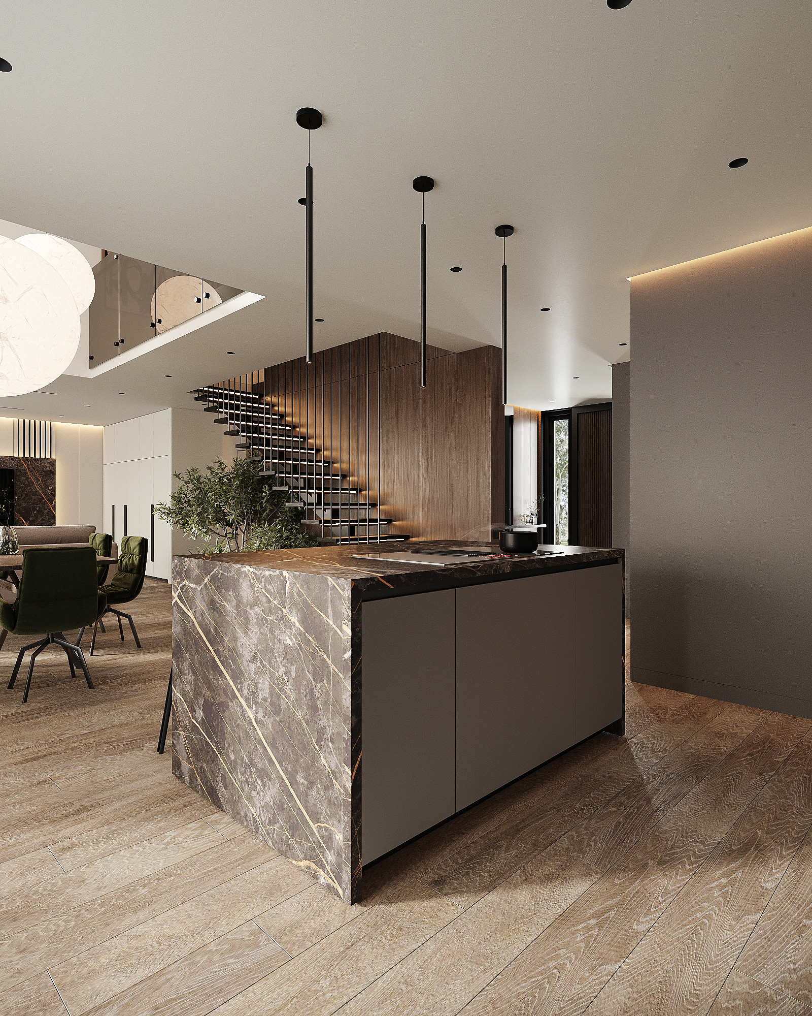 现代两层公寓设计丨德国丨Bodes studio-19