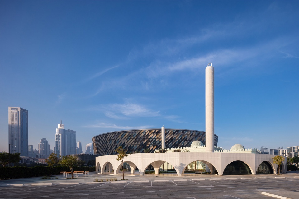 迪拜反射清真寺丨阿联酋迪拜丨Wael Al Awar 等-0