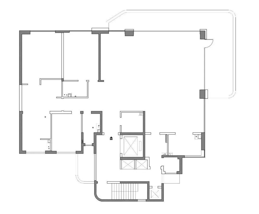 王海东300㎡法式现代:黑白之间 自有诗意丨中国西安-16