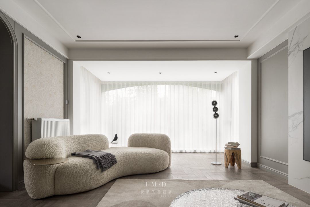 阳光宅院 · 150㎡美式四室改两室设计丨中国合肥丨飞墨设计组-18