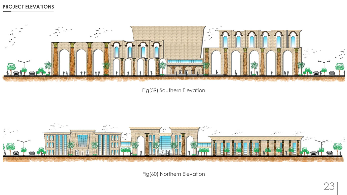 埃及驻科威特大使馆设计丨Architectural Design Projects-13