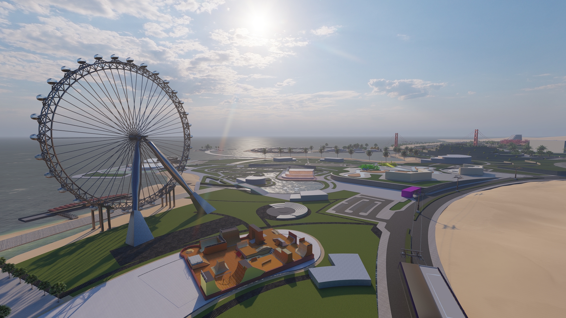 Recreational tourist route on Latakia beach-7