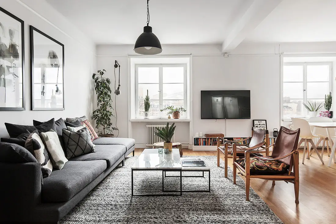 简约北欧风，88 平米舒适家庭空间-4