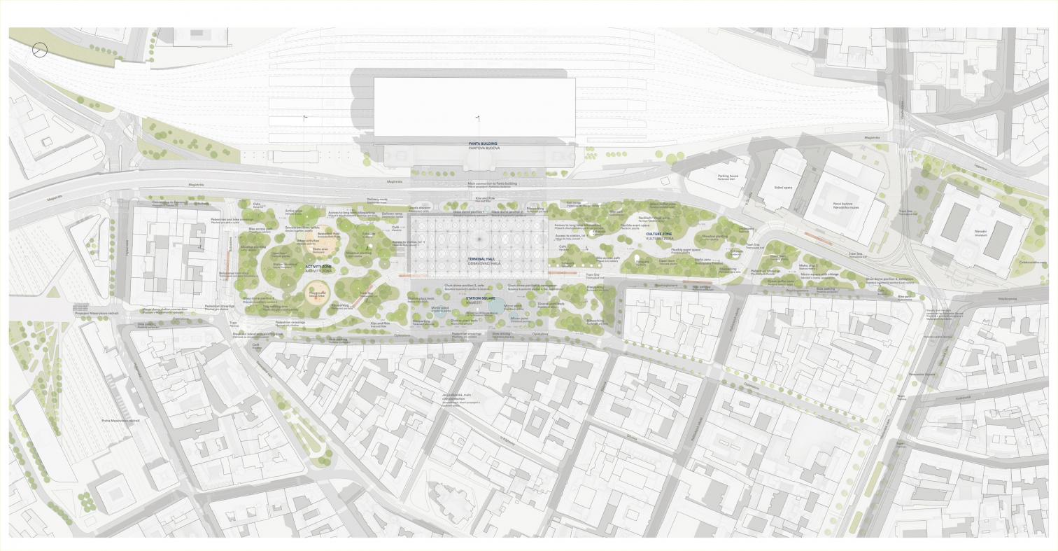 布拉格中央车站改造丨捷克丨丹麦 Henning Larsen 工作室与 Ramboll 工程公司-9