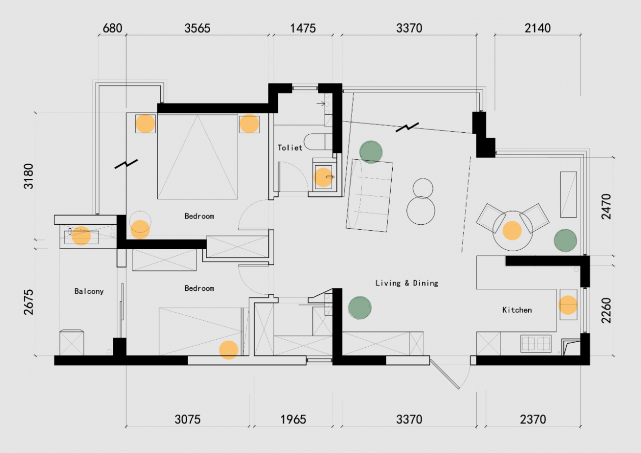 杭州 89㎡现代简约家，设计师田潇打造舒适温馨的生活空间-24