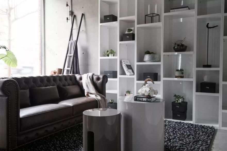 74.4㎡原始自然风花艺店 澄穆空间设计-12