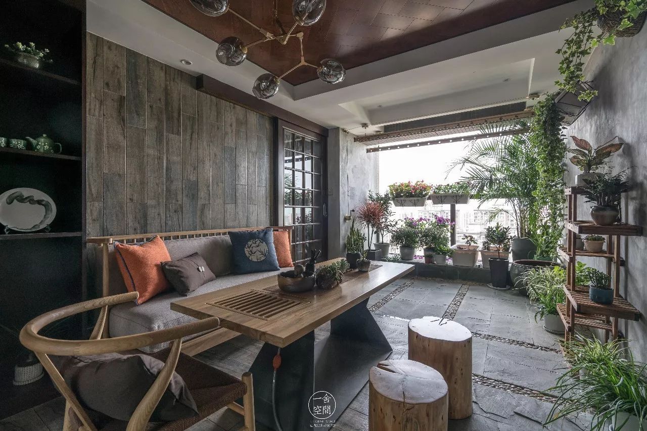 现代中式家居的清爽演绎——轻解罗裳-45