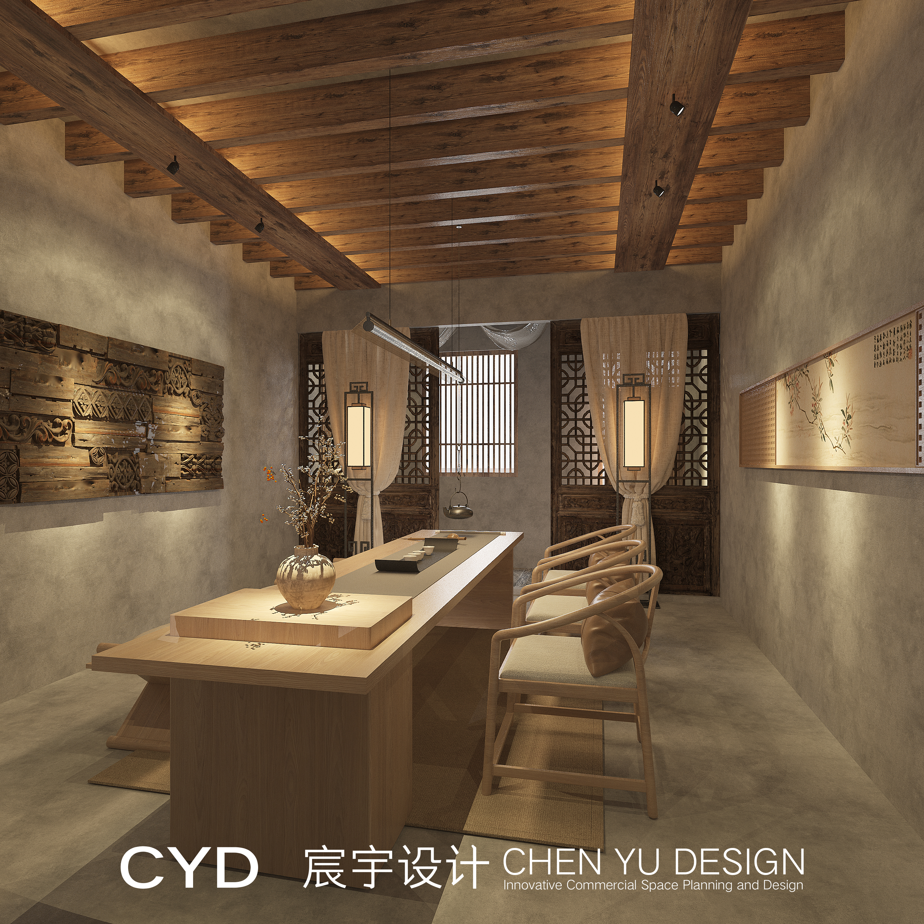 茶颜膳事（包厢设计）-17