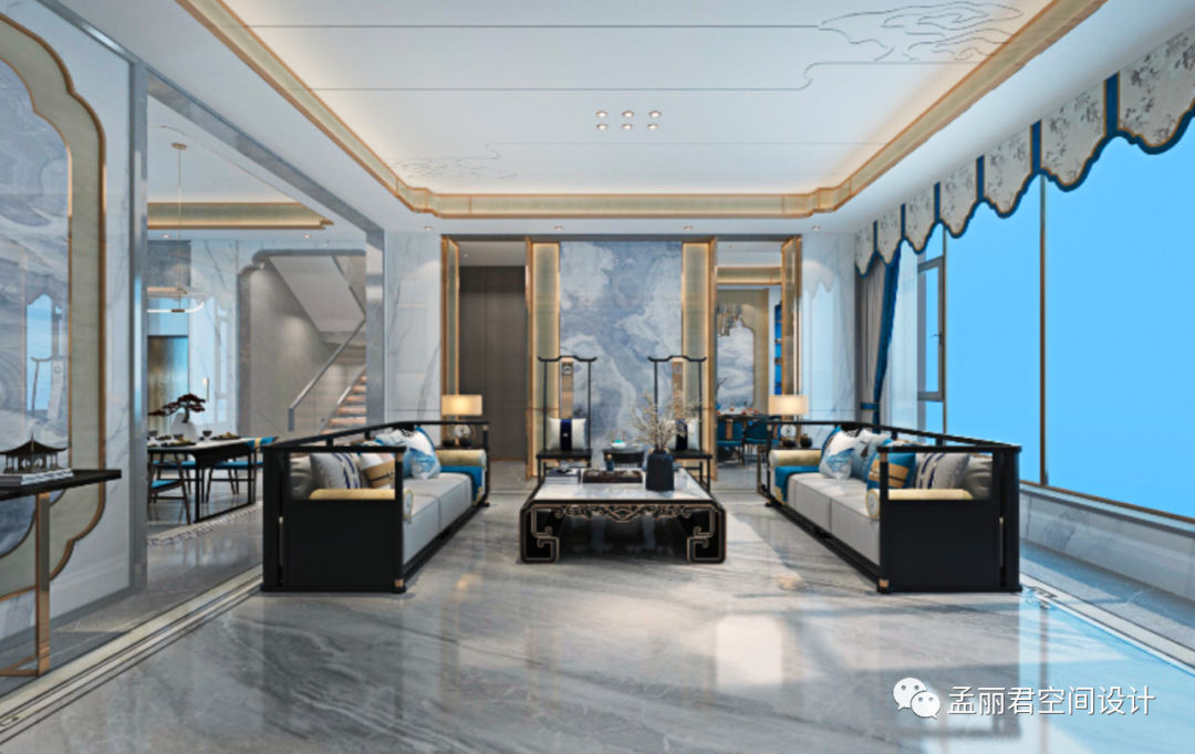 龙泰贵府别墅 · 摩登新中式设计-33