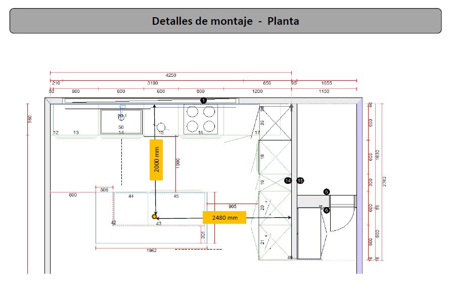 Cocina y salón integrados (50 m2) en Chalet de Aravaca-31