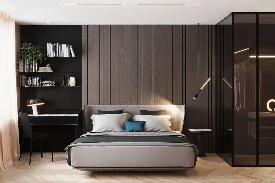 现代轻奢公寓设计丨CHRISTINA BENNETT-26