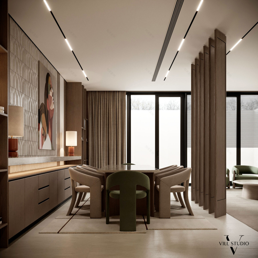 现代地面居住别墅·科威特丨Vill Studio-18