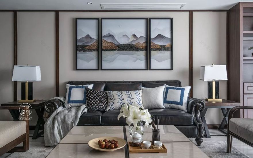 现代中式家居的清爽演绎——轻解罗裳-0