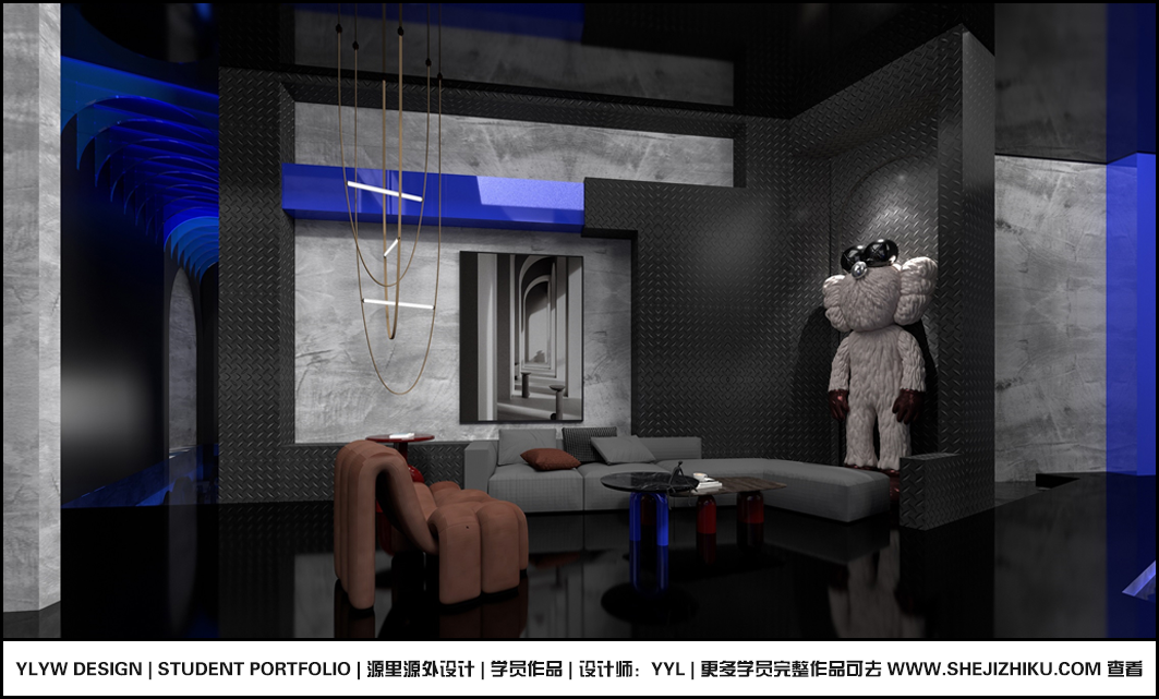 竹之境·会所室内设计丨YLYW DESIGN-30