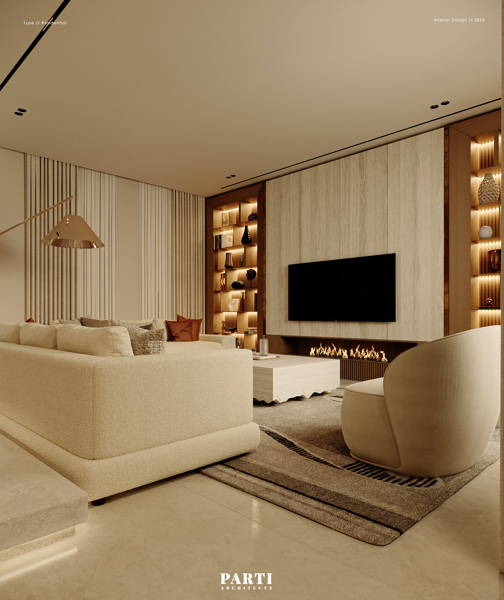 接待大厅·利雅得别墅丨沙特阿拉伯利雅得-23