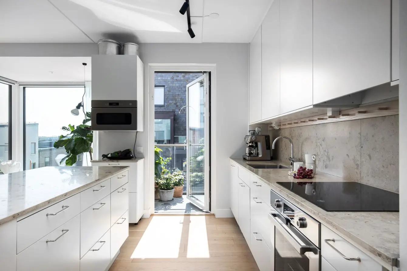 开放式厨房的时尚解决方案 | 半开放设计-5