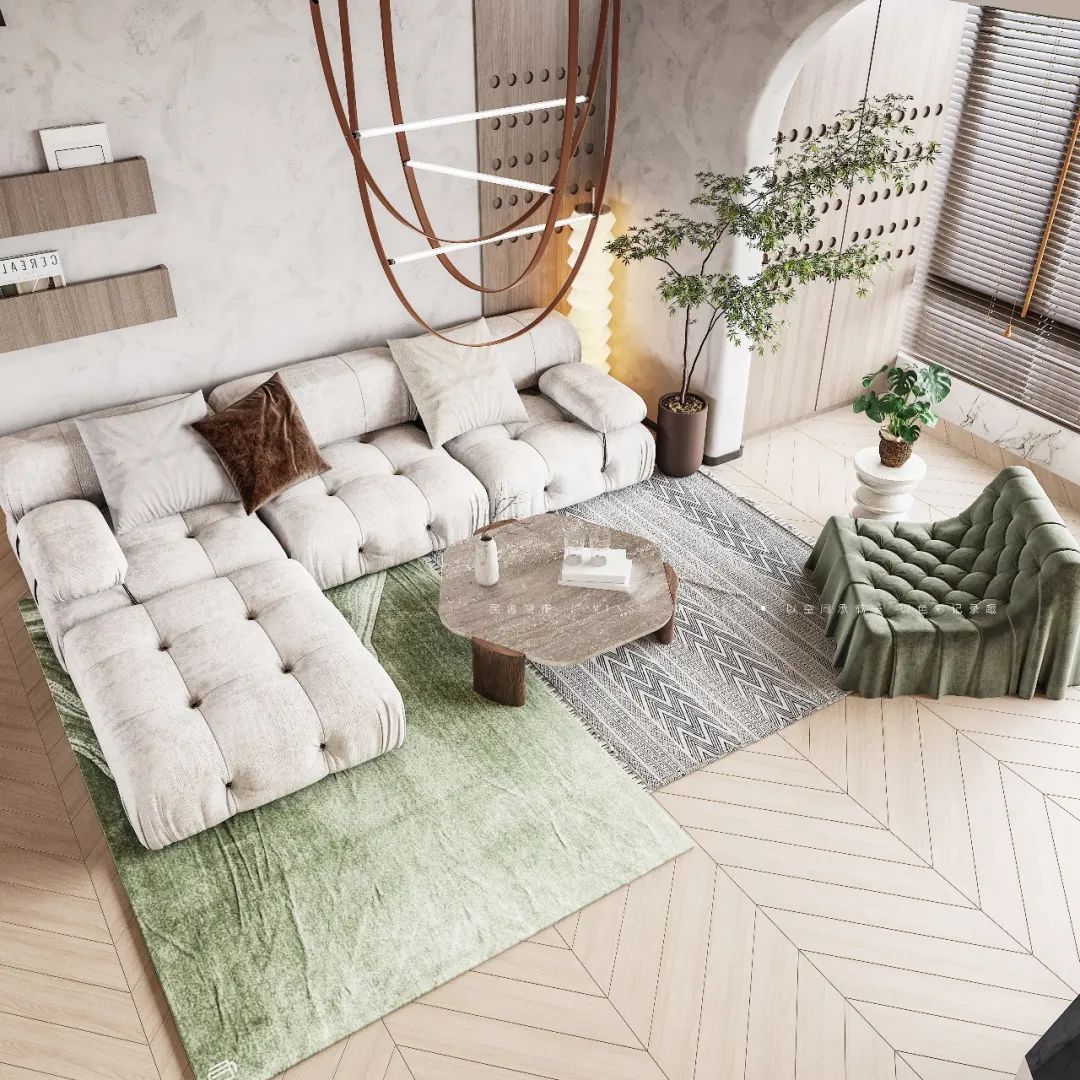 绿色慢生活 | 南昌 130 平米住宅设计-24