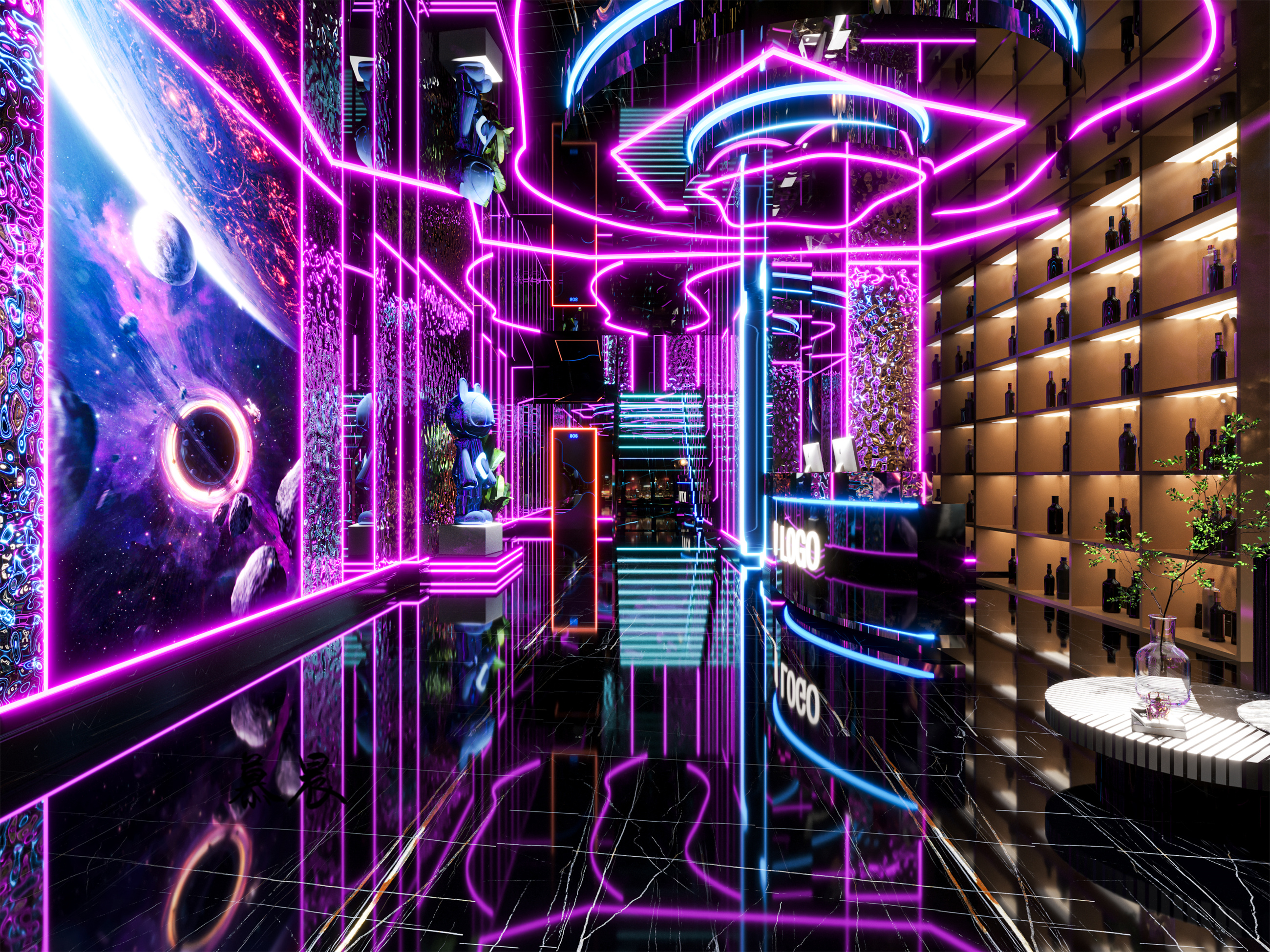 KTV设计|灯红酒绿的迷离世界-7