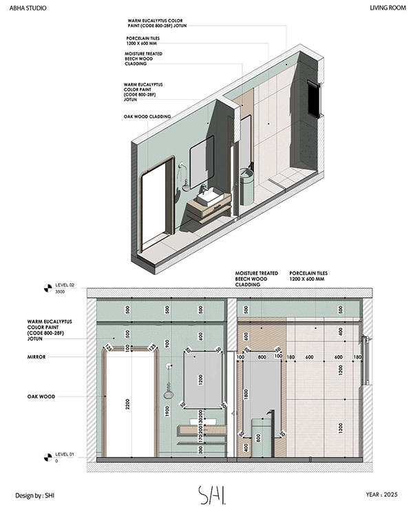 2026年 阿卜哈工作室客厅丨沙特阿拉伯丨SHI studio-43