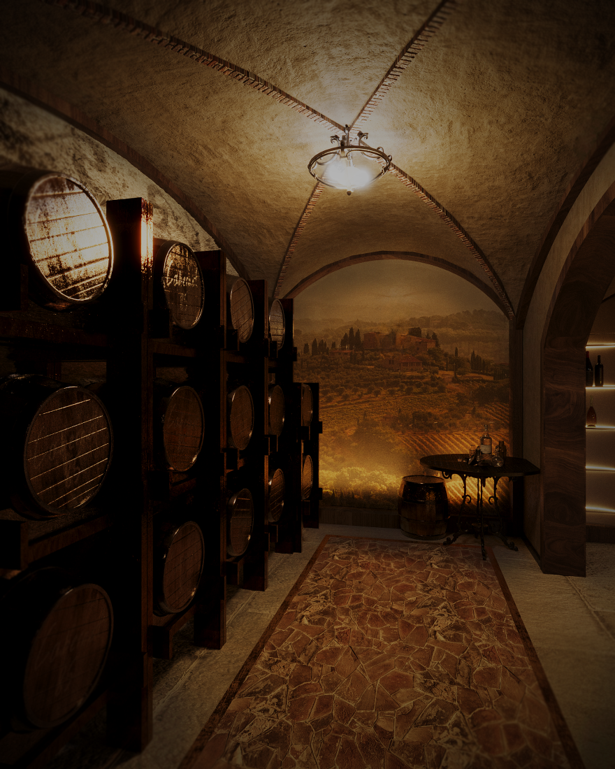 Vigna Vita 葡萄酒俱乐部空间设计项目-6