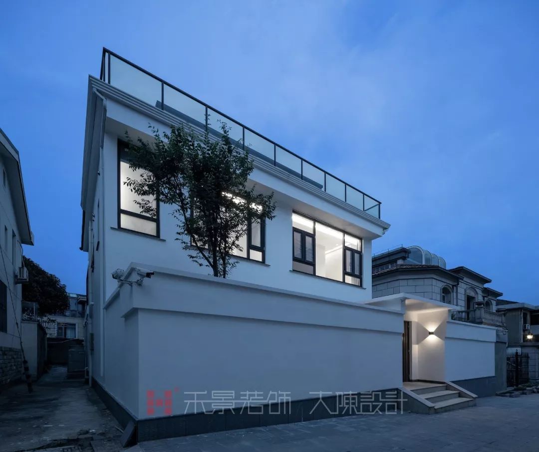 城市中的自然韵律——现代风格独栋别墅设计-2