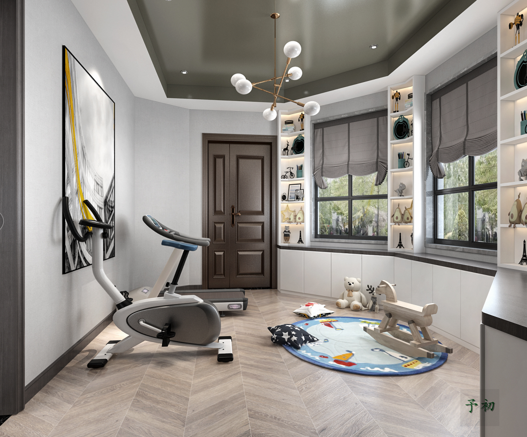 现代别墅一套-18