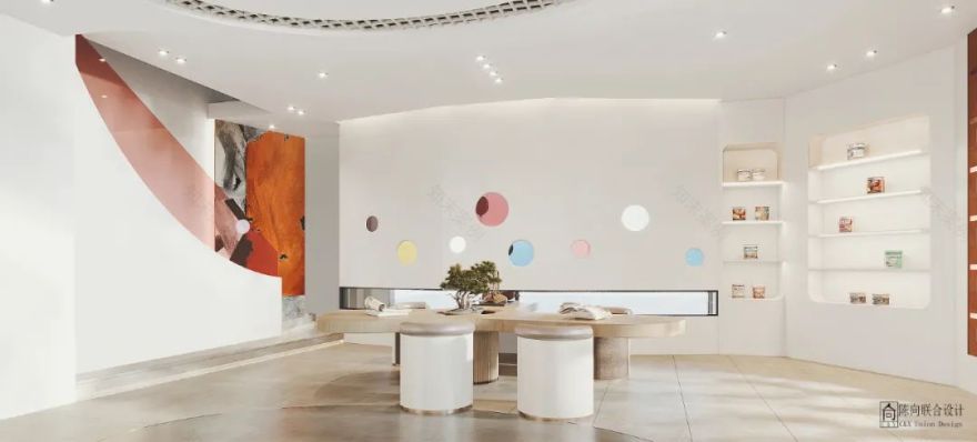 《光年之外》· 佛山顺德涂料展厅设计丨中国佛山丨陈向联合设计-34