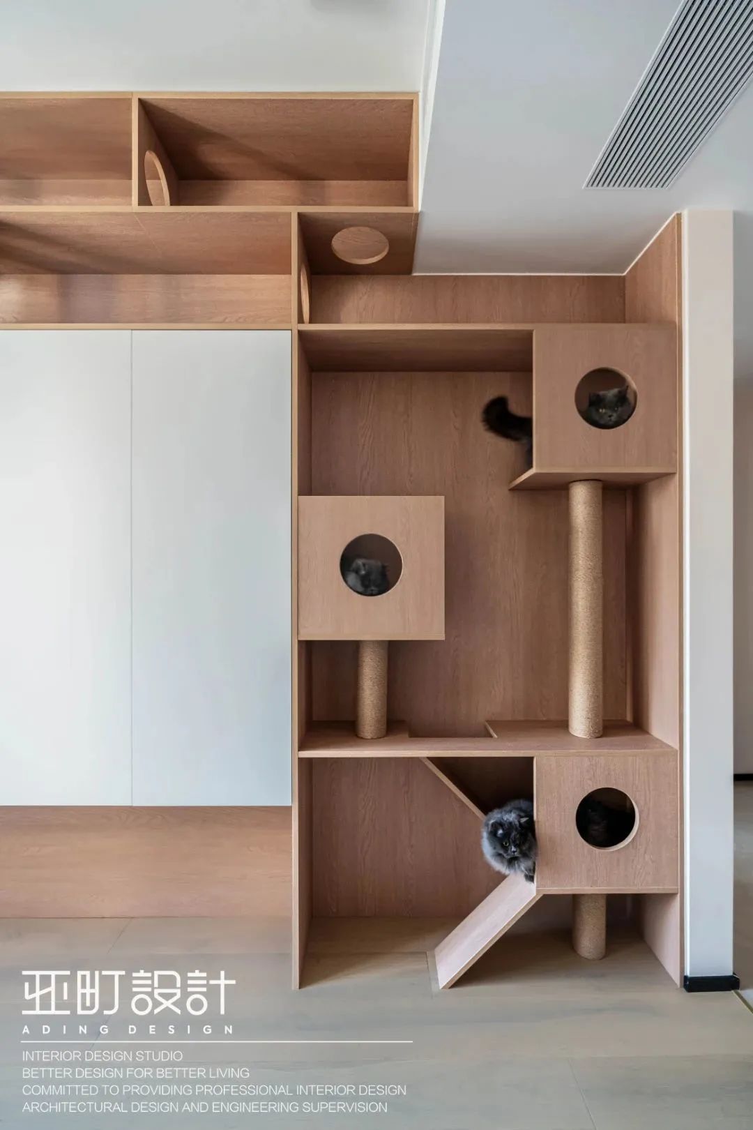 猫爬架与工作室的完美融合丨亚町设计-10