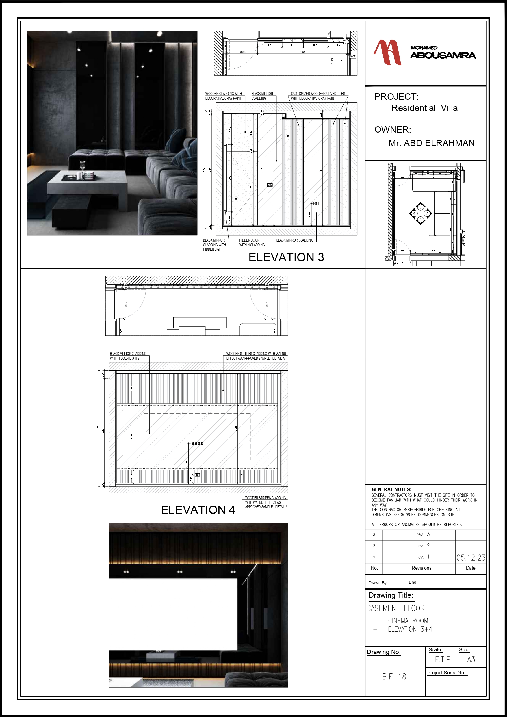 Private Villa in KSA, Basement Floor-19